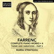 the album cover for Maria Stratigou - Farrenc: Complete Pno Works Vol. 4
