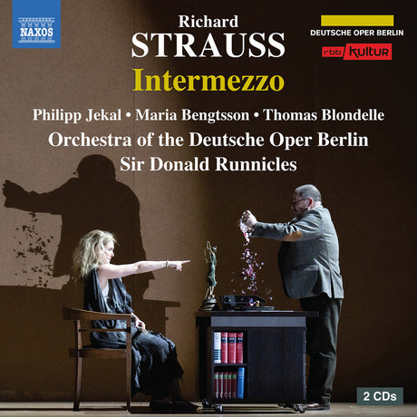 the album cover for Philipp Jekal - Strauss: Intermezzo