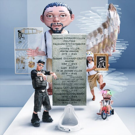 the album cover for Mnnk Bro. / Takashi Murakami  / Jp The Wavy - Rrose Selavy / Besides It's Always The Others