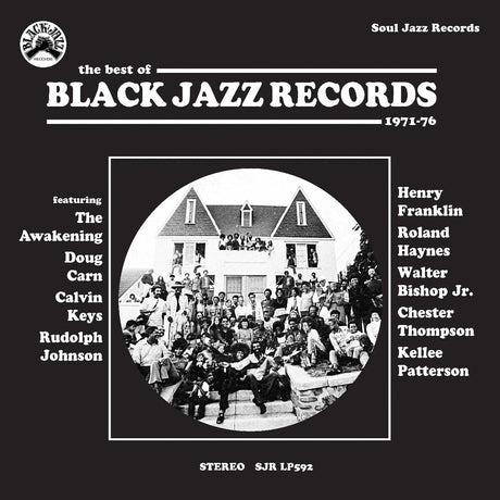 the album cover for Soul Jazz Records Presents - Black Jazz Records - The Best Of Black Jazz Record