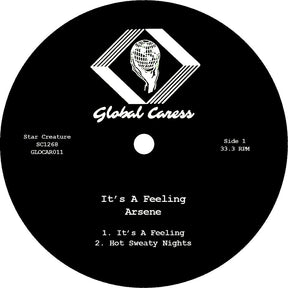 the album cover for Arsene - It's A Feeling