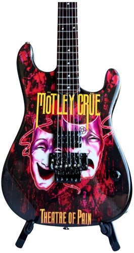 Mini Axe Motley Crue Theatre Of Pain Mini Guitar - Mini Axe Motley Crue Theatre Of Pain Mini Guitar - Collectibles