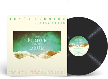 the album cover for Renée Fleming - The Fiddle and the Drum