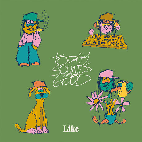 the album cover for Like - Today Sounds Good [Tangerine]
