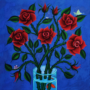 the album cover for Widowspeak - Roses