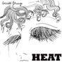 the album cover for Societe Etrange - Heat
