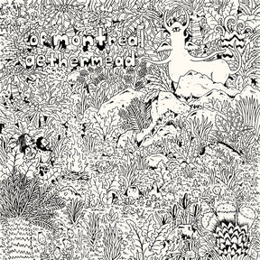 the album cover for Of Montreal - Aethermead [Clear Vinyl] (Gate) [Download Included]