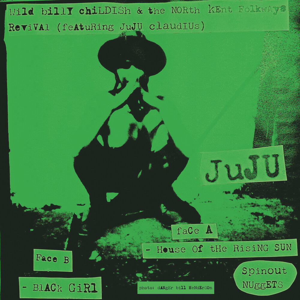 the album cover for Billy Childish  & North Kent Folkways Revival - House Of The Rising Sun / Black Girll [Limited Edition]