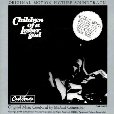 the album cover for Children Of A Lesser God / O.S.T. - Children Of A Lesser God / O.S.T.