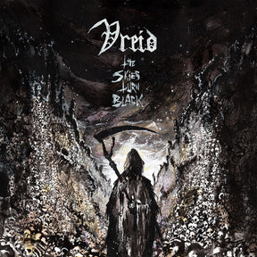 the album cover for Vreid - Skies Turn Black (Blk) [Colored Vinyl] (Gol)