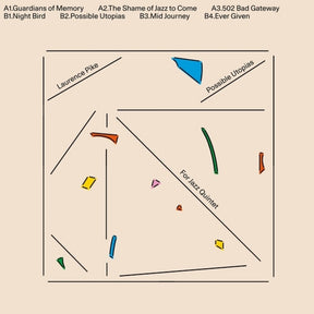 the album cover for Laurence Pike - Possible Utopias For Jazz Quintet