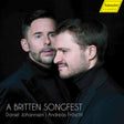 the album cover for Daniel Johannsen - Britten Songfest