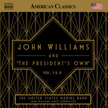the album cover for United States Marine Band - John Williams & The The President's Own Vol. 1 &