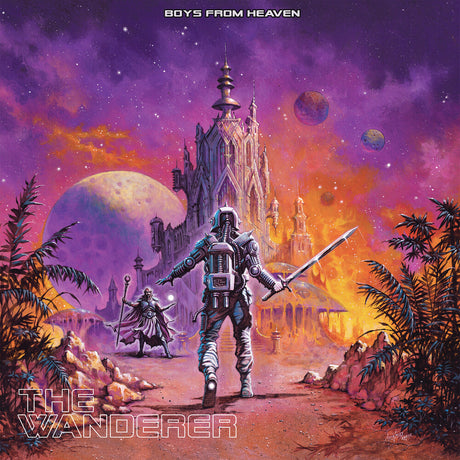 the album cover for Boys From Heaven - Wanderer
