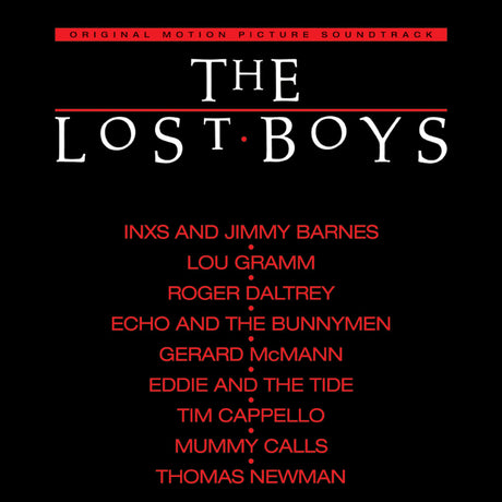 the album cover for Lost Boys / O.S.T. (Colv) (Ltd) (Red) (Smok) - Lost Boys / O.S.T. [Colored Vinyl] [Limited Edition] (Red) (Smok)