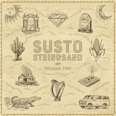 the album cover for SUSTO - Susto Stringband - Volume 2