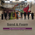 the album cover for Het Nederlands Bach Consort - Knight & Kioulaphides: Sand & Foam