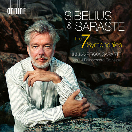 the album cover for Helsinki Philharmonic Orchestra - Sibelius & Saraste: 7 Syms