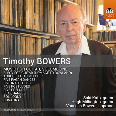 the album cover for Miyabi Duo - Timothy Bowers: Guitar Music Vol. 1