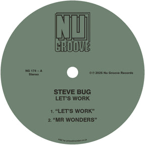 the album cover for Steve Bug - Let's Work