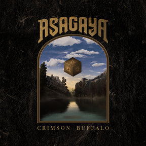 the album cover for Asagaya - Crimson Buffalo