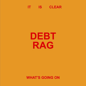 the album cover for Debt Rag - It Is Clear What's Going On - Beige (Beig) [Colored Vinyl]