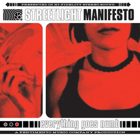 the album cover for Streetlight Manifesto - Everything Goes Numb [Colored Vinyl] [Reissue]
