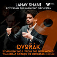 the album cover for Lahav Shani  / Rotterdam Philharmonic - Dvorak: Symphony No. 9