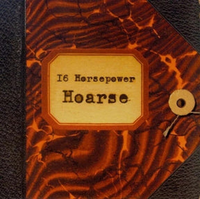 the album cover for 16 Horsepower - Hoarse - Live [Colored Vinyl] (Red)