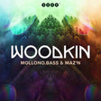 the album cover for Woodkin / Mollono Bass / Maz'n - Woodkin