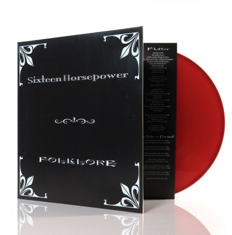 the album cover for 16 Horsepower - Folklore [Colored Vinyl] [Limited Edition] (Red)