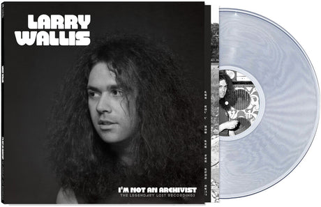 the album cover for Larry Wallis - I'm Not An Archivist - The Legendary Lost Recordings [Clear]