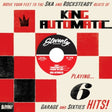 the album cover for King Automatic - Playing 6 Garage & Sixties Hits (10in)