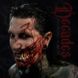 the album cover for Motionless In White - Decades (red Vinyl)