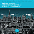 the album cover for Ljubljana Symphony Orchestra & Slovak Phil Orch - The Treasury of Great Classics - Viennese Masters - Vol. 1. Haydn's "Surprise", Mozart's Symphony No. 40 & Schubert's "Unfinishe