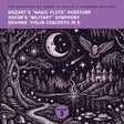 the album cover for Ljubljana Symphony Orchestra & Slovak Phil Orch - The Treasury of Great Classics - Viennese Masters - Vol. 3. Mozart's "Magic Flute" Overture, Haydn's "Military" Symphony, Brahms