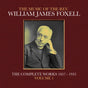 the album cover for Foxell, William James - The Music Of The Rev. William James Foxell: The Complete Works 1857 - 1933. Volume 1