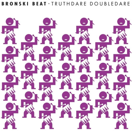 the album cover for Bronski Beat - Truthdare Doubledare