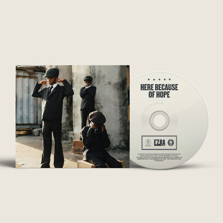 the album cover for Ezra Collective - Here Because Of Hope