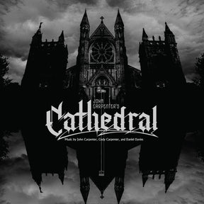 the album cover for John Carpenter - Cathedral