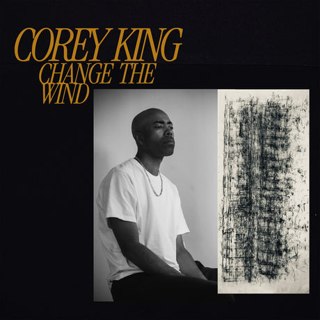 the album cover for Corey King - Change The Wind