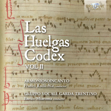 the album cover for Gruppo Vocale Garda Trentino - Las Huelgas Codex Vol. 2