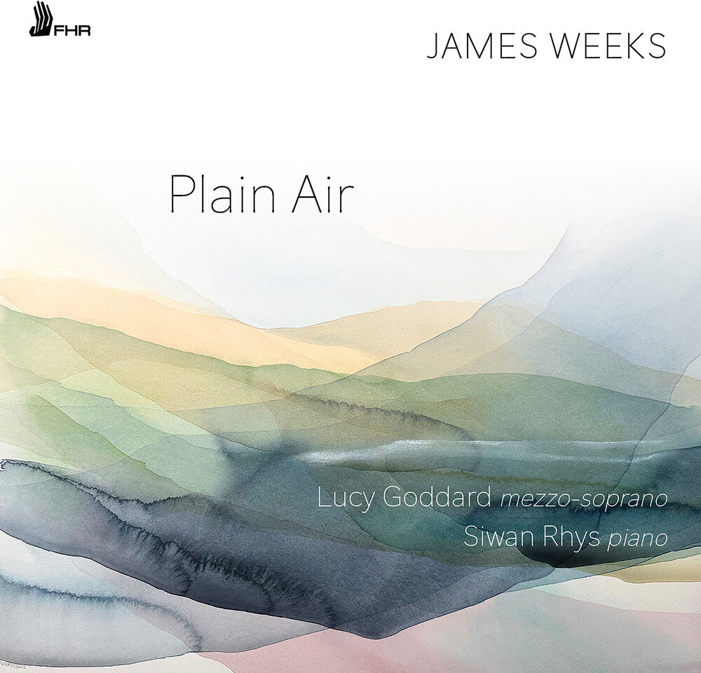 the album cover for Lucy Goddard - James Weeks: Plain Air