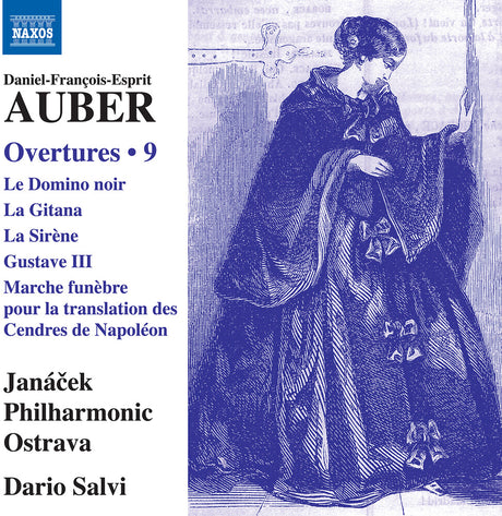 the album cover for Janacek Philharmonic Ostrava - Auber: Overtures Vol. 9