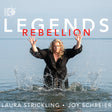the album cover for Laura Strickling - Legends - Rebellion
