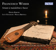 the album cover for Davide Rebuffa - Weber: Sonate A Mandolino E Basso