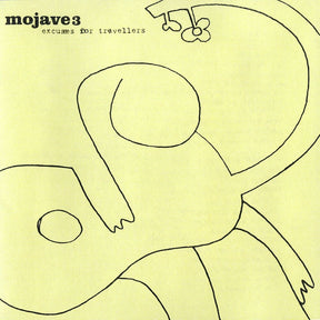 the album cover for Mojave 3 - Excuses For Travellers