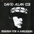 the album cover for David Allan Coe - Requiem for a Harlequin