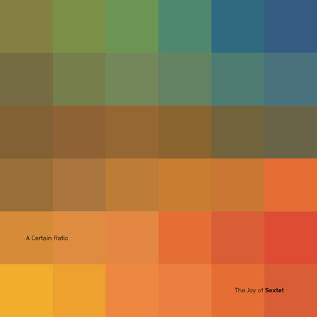 the album cover for Certain Ratio - Joy Of Sextet