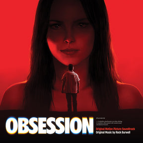 the album cover for Rock Burwell - Obsession (pearlescent Red Vinyl)